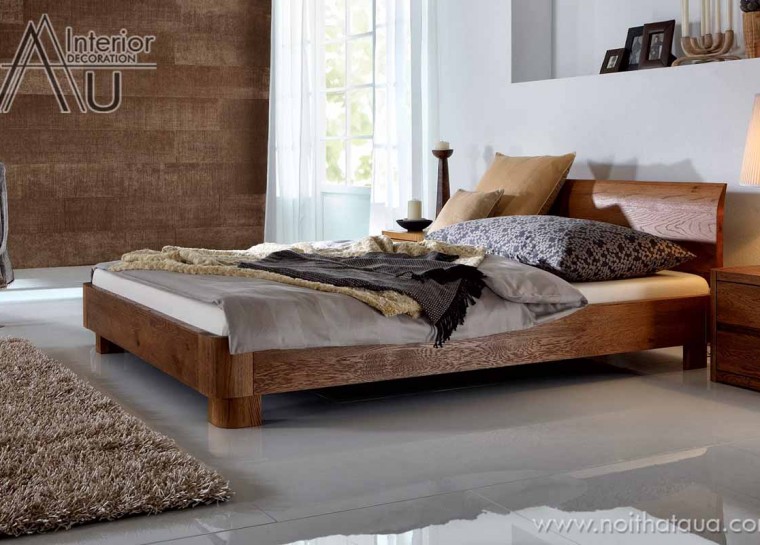 giường ngủ gỗ tự nhiên