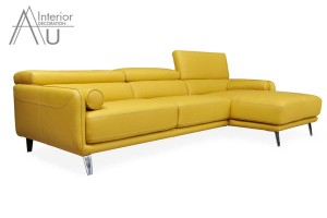 sofa đẹp màu vàng