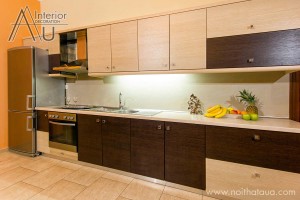 Tủ bếp gỗ Laminate