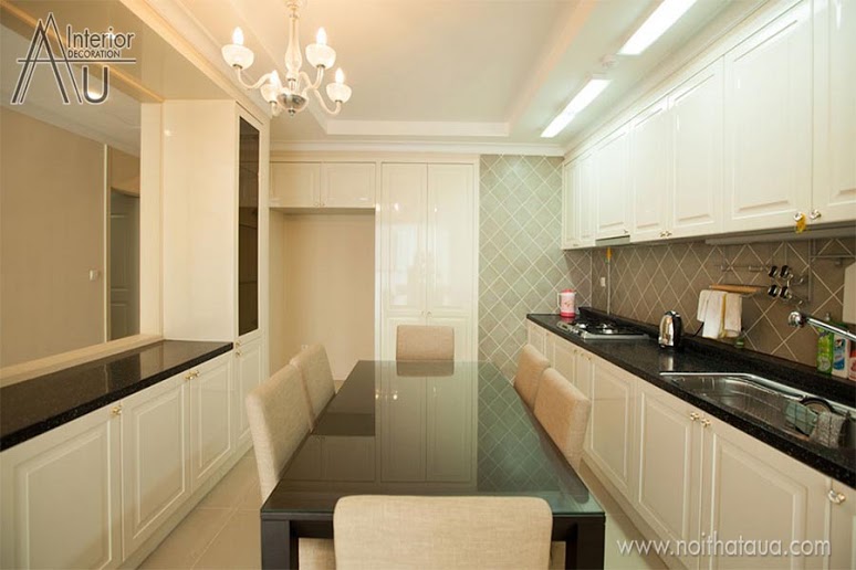 mẫu tủ bếp đẹp cho chung cư